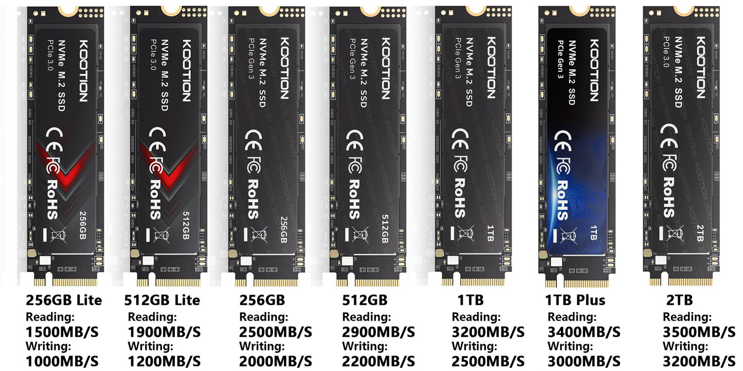 SSD 256GB 512GB 1TB