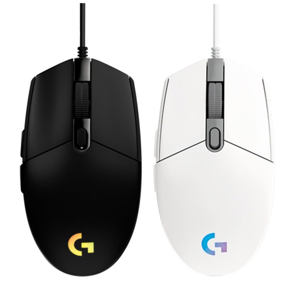 Mouse para jogos Logitech (g) g102, leve, rgb, leve, 200-8000dpi, segunda geraç