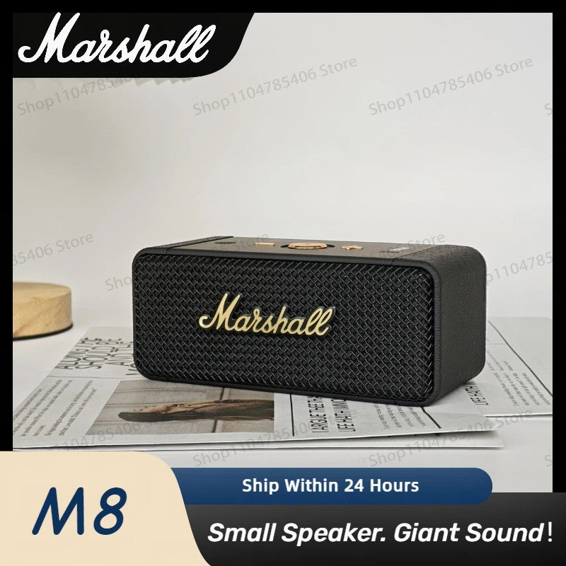 Caixa e som Marshall m8
