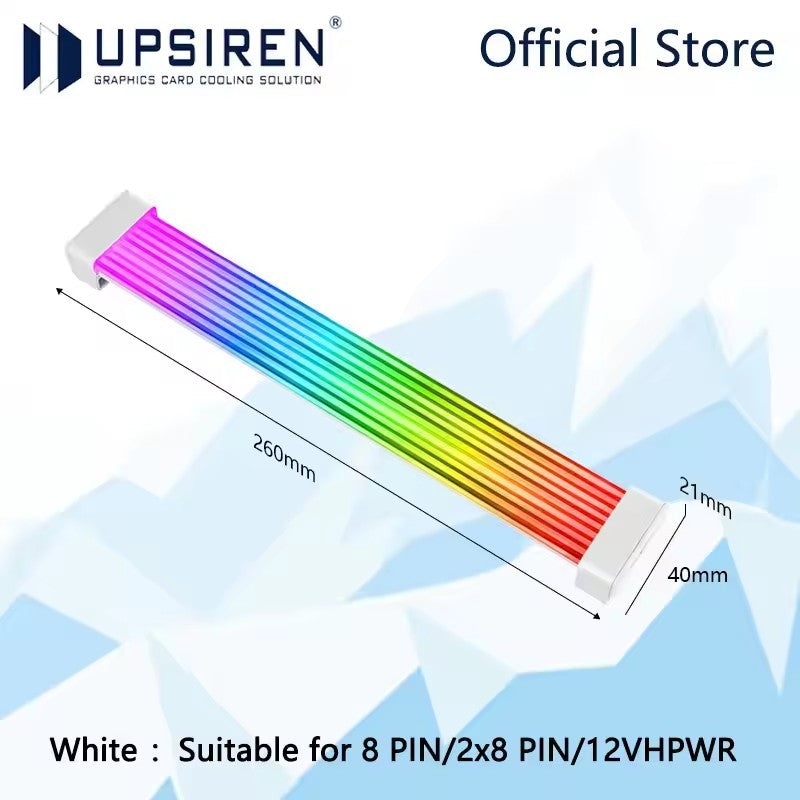 Cabo Extensor Sleeved UPSIREN ,ARGB