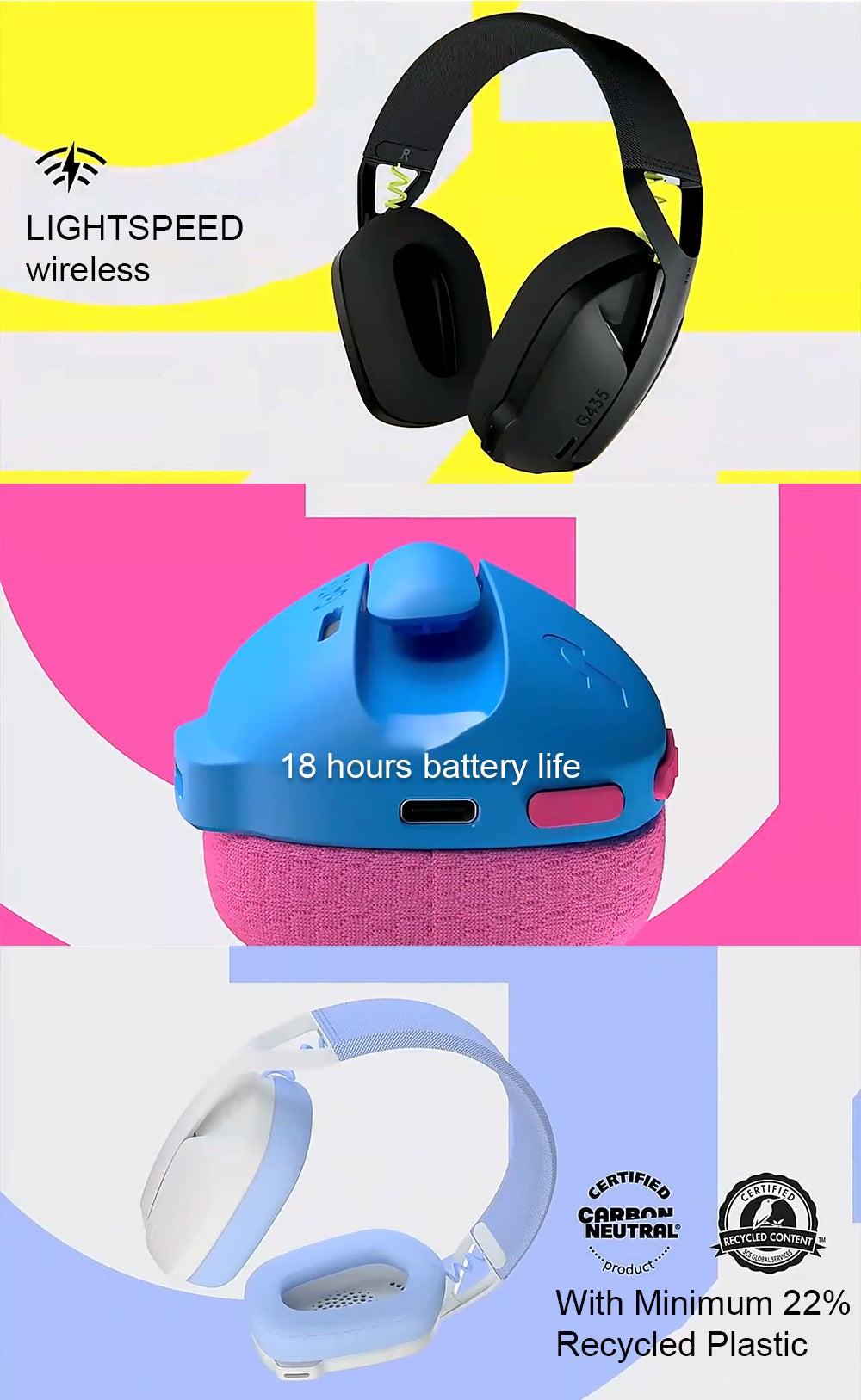 Logitech G435 LIGHTSPEED