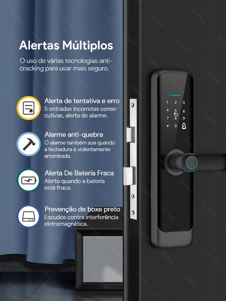 Fechadura inteligente tuya