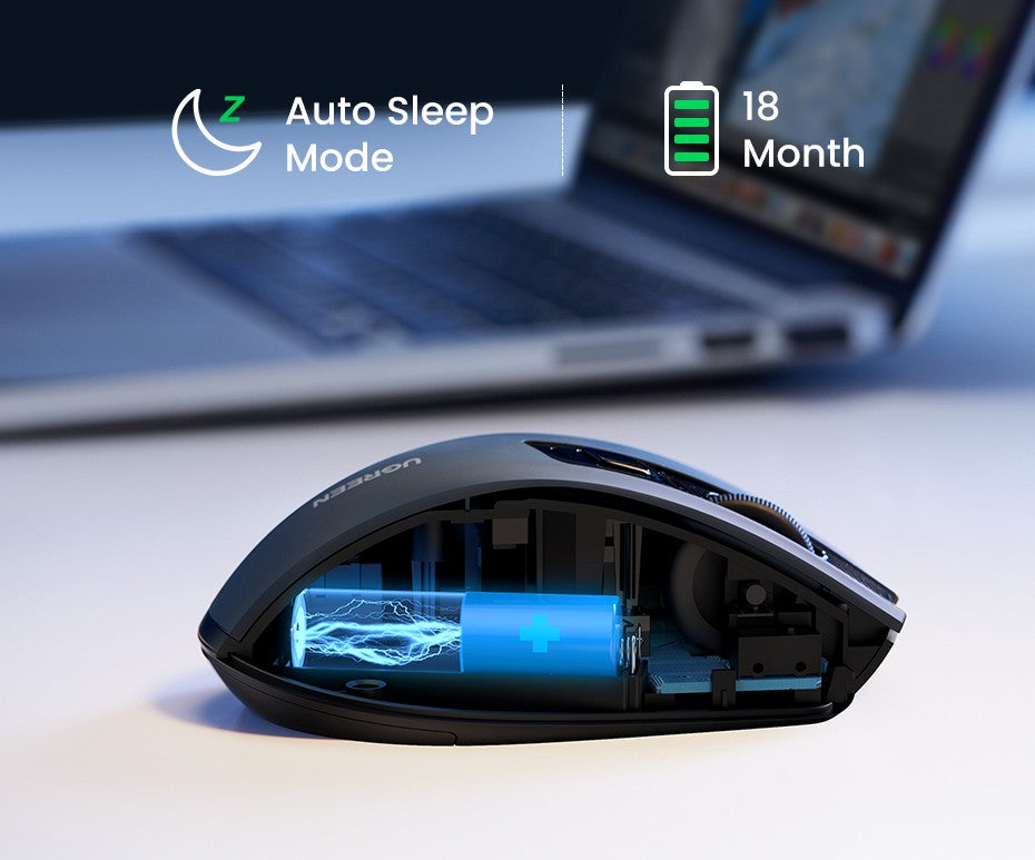Mouse sem fio Bluetooth 5.0