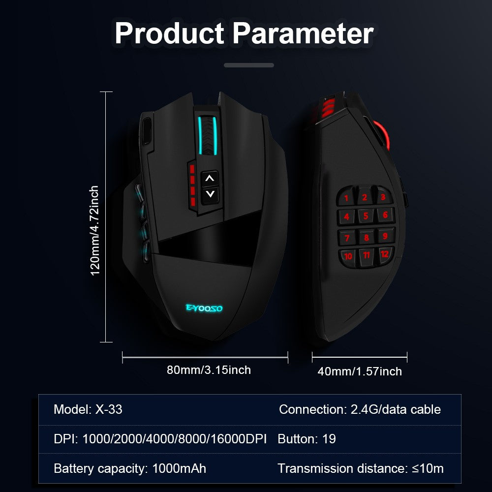Mouse E-YOOSO X-33 RGB