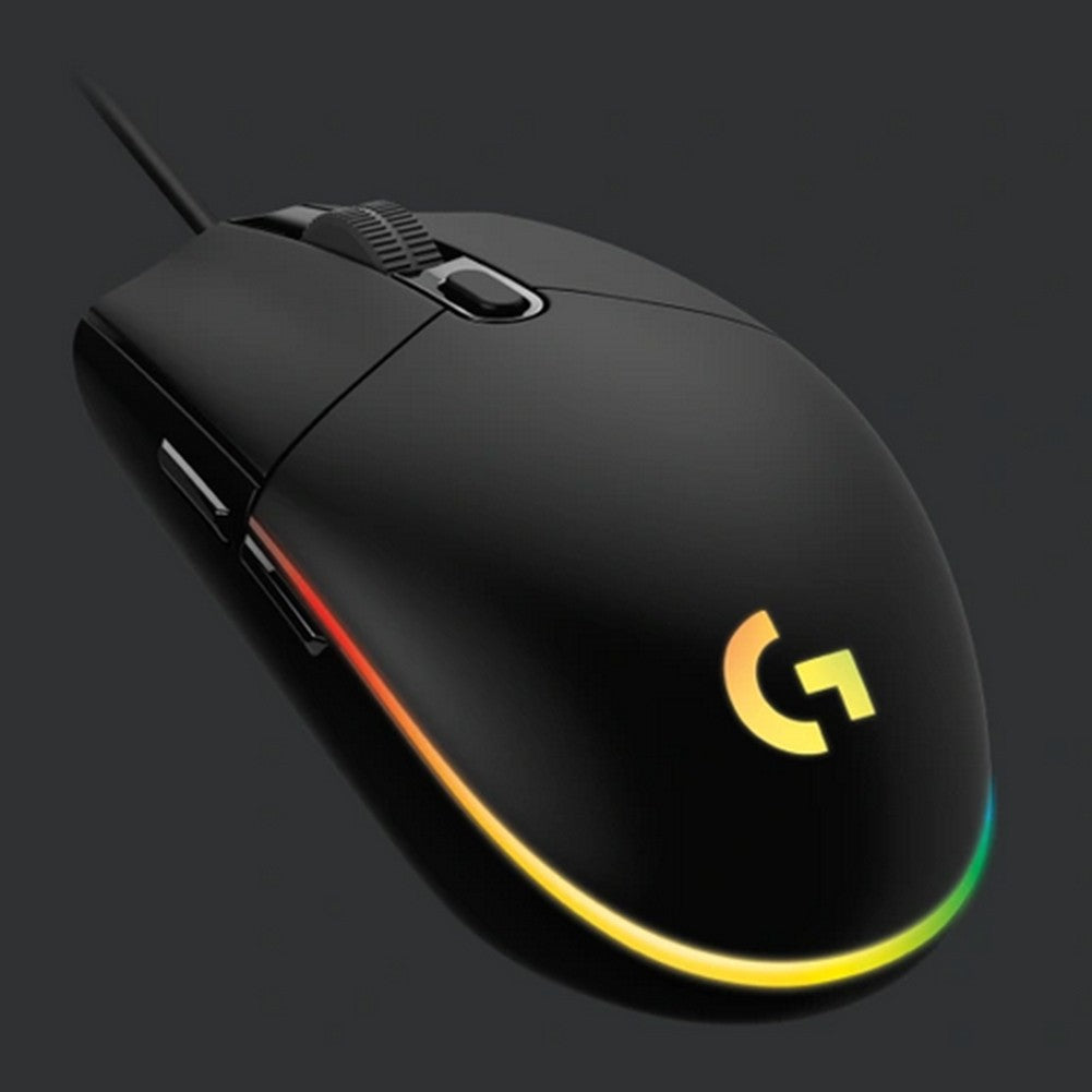 Mouse para jogos Logitech (g) g102, leve, rgb, leve, 200-8000dpi, segunda geraç