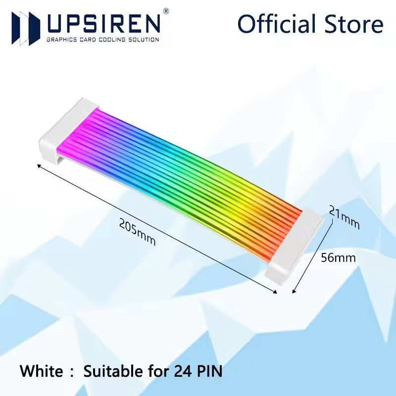 Cabo Extensor Sleeved UPSIREN ,ARGB
