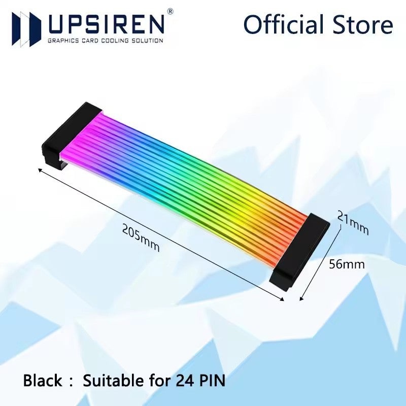 Cabo Extensor Sleeved UPSIREN ,ARGB