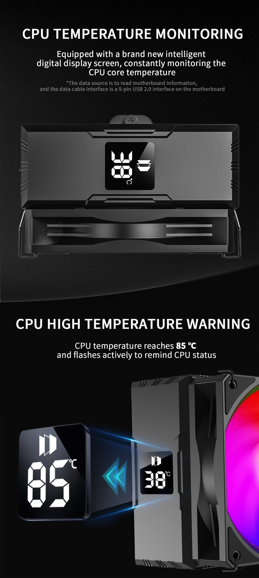 AIR COOLER UPSIREN Walrus Guard 120