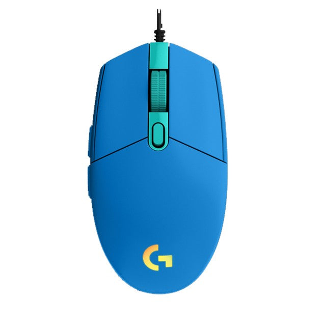 Mouse para jogos Logitech (g) g102, leve, rgb, leve, 200-8000dpi, segunda geraç