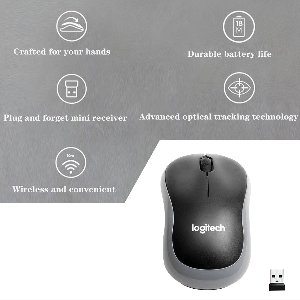 Logitech-m185 mouse sem fio