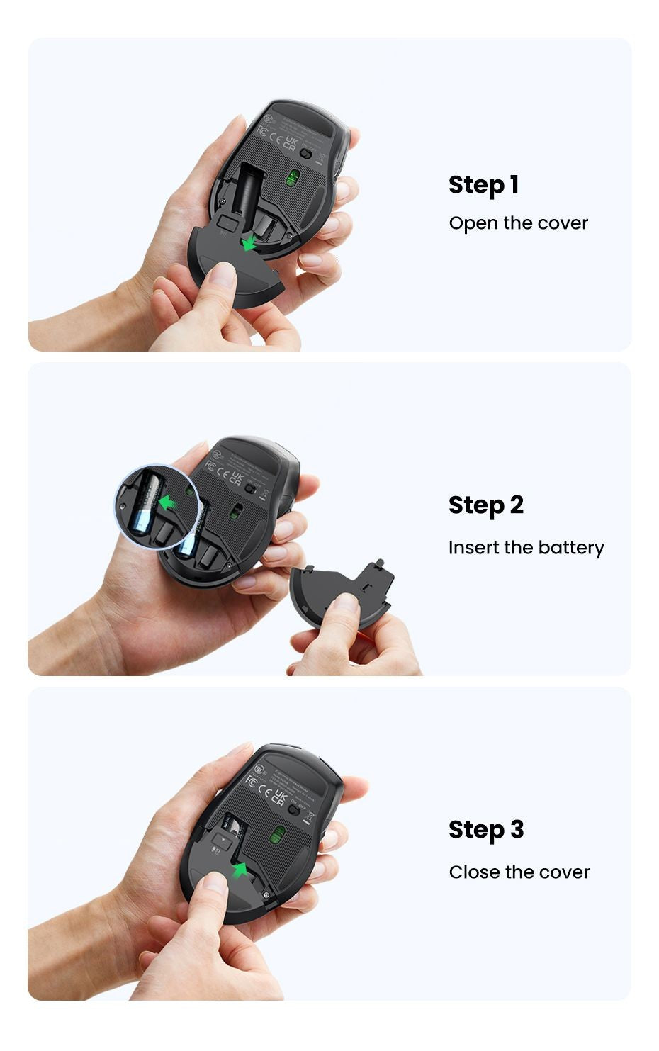 Mouse sem fio Bluetooth 5.0