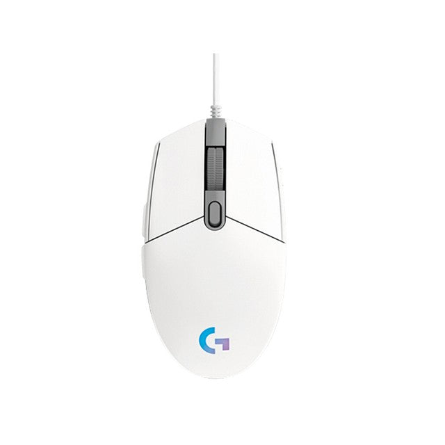 Mouse para jogos Logitech (g) g102, leve, rgb, leve, 200-8000dpi, segunda geraç