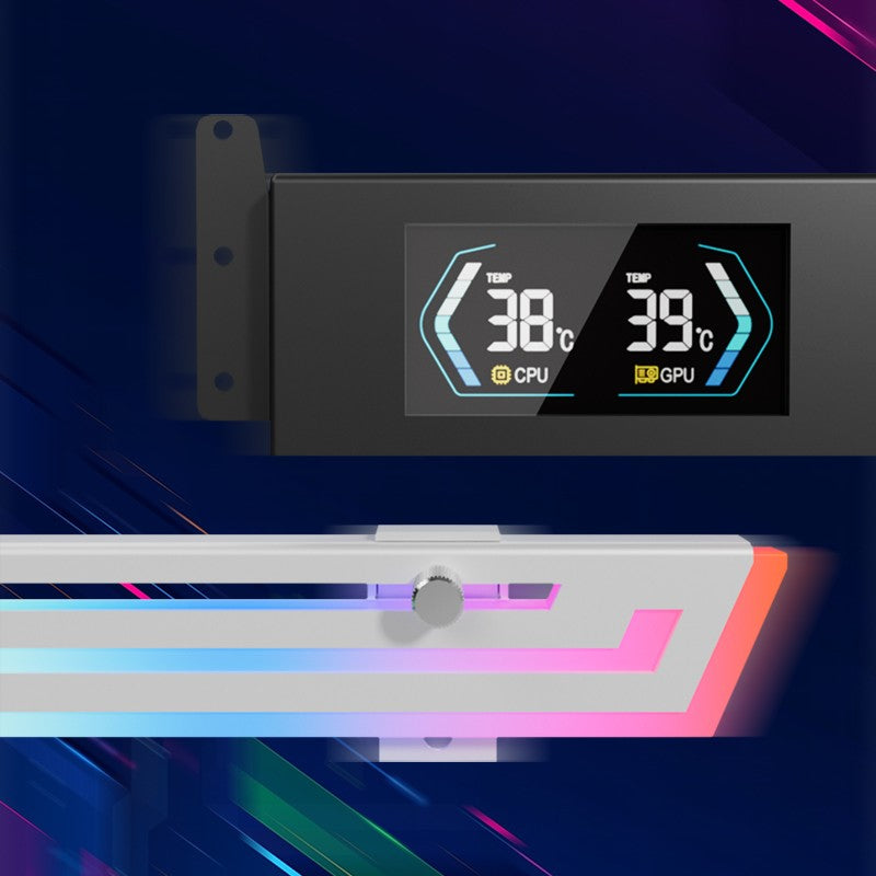 SUPORTE PLACA DE VÍDEO altura ajustável ARGB AURA SYNC