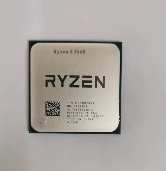Processador R5 5600 Core 12 Thread Desktop Computer CPU Preço Adequado incluind