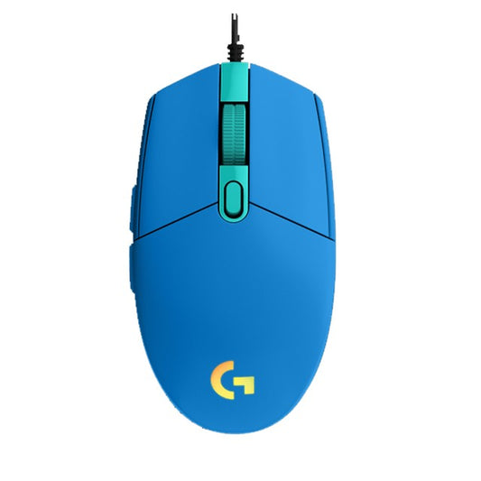 Mouse para jogos Logitech (g) g102, leve, rgb, leve, 200-8000dpi, segunda geraç