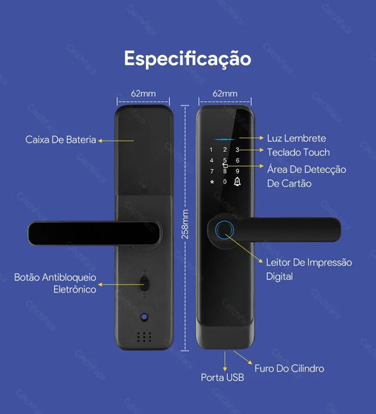 Fechadura inteligente tuya